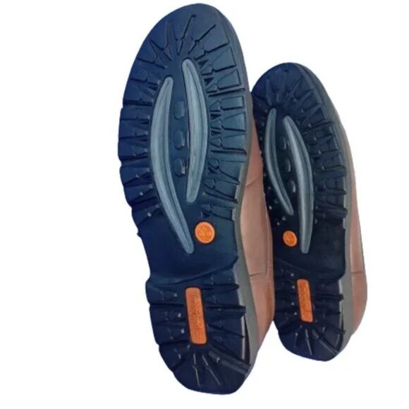 Timberland Mens Brown Leather Smart Comfort System Casual Oxford Shoes Size 11M - Picture 2 of 5